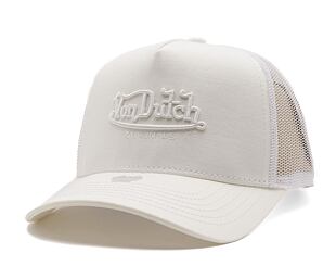 Kšiltovka Von Dutch - Trucker Newark - Caps - Cot Twill - White