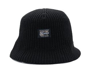 Klobouk Kangol - Washed Knit Bucket - Black