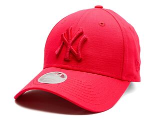 Dámská Kšiltovka New Era - MLB Essential 9FORTY - NY Yankees - Energy Red