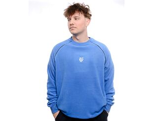 Mikina Quiksilver - Mercury Wired Fleece - Sky Blue