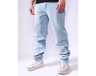 Kalhoty Karl Kani - Og Baggy Five Pocket Flames Denim - bleached blue