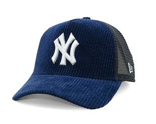 Kšiltovka New Era - 9FORTY Trucker Cord - NY Yankees - Navy