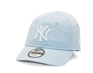 Dětská Kšiltovka New Era - 9FORTY Infant League Essential - NY Yankees - Pastel Blue / White