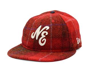 Kšiltovka New Era - 59FIFTY Retro Crown Harris Tweed - Red