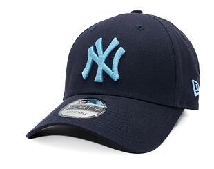 Kšiltovka New Era - MLB Essential 9FORTY - NY Yankees - Navy / Bright Blue