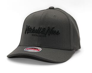 Kšiltovka Mitchell & Ness Pinscript Redline Snapback Branded Charcoal