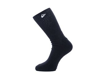 Balení dvou párů ponožek Quiksilver Basic Crew Socks Black
