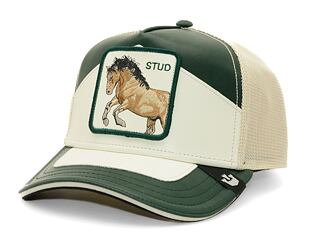 Kšiltovka Goorin Trucker Moto Stud Green