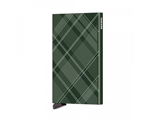 Pouzdro na karty Secrid Cardprotector Laser - Tartan Green