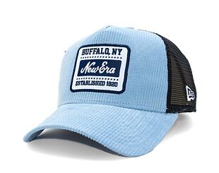 Kšiltovka New Era - Patch Cord 9FORTY Trucker - Pastel Blue / Navy