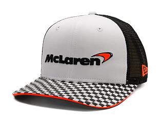 Kšiltovka New Era - F1 Checkered Visor 9FIFTY Original Fit - Mclaren Racing - White