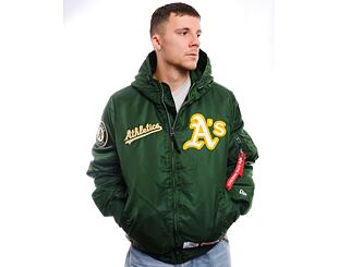 Bunda New Era - MLB × Alpha Industries - Oakland Athletics