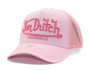 Kšiltovka Von Dutch - Trucker Riverside - Caps - Cot Twill - Pink