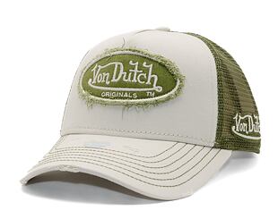 Kšiltovka Von Dutch - Trucker Kalmar - Caps - Cot Twill - White/ Green