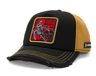 Kšiltovka Capslab - Trucker Assassins Creed - Naoe - Black / Red