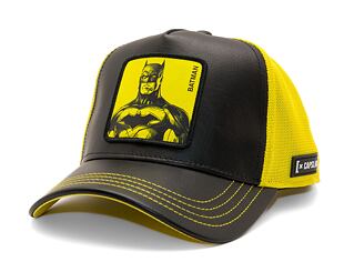 Kšiltovka Capslab - Trucker DC Comics - Batman PU - Black / Yellow