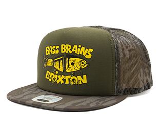 Kšiltovka Brixton Bass Brains Bait HP Trucker Hat - Bb Camo