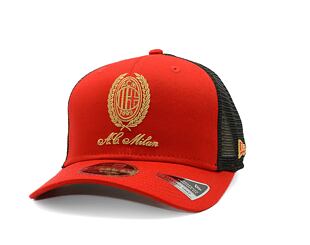 Kšiltovka New Era - 9FIFTY Stretch-Snap Hearitage Gold - AC Milan - Scarlet