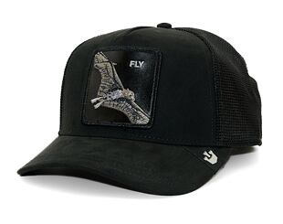 Kšiltovka Goorin - Trucker - The Suede Bat - Black