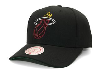 Kšiltovka Mitchell & Ness - Neon Logo Pro Snapback - Miami Heat - Black