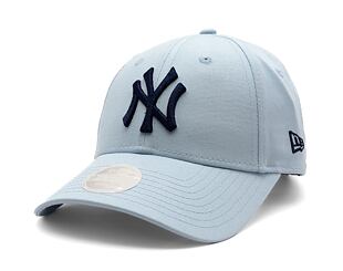 Dámská Kšiltovka New Era - MLB Metallic 9FORTY - NY Yankees - Pastel Blue / Navy