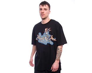 Triko Karl Kani - Woven Signature Airbrush Amor Tee - black/blue