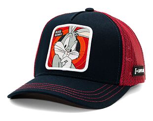 Dětská Kšiltovka Capslab Looney Tunes Trucker - Bugs Bunny v.4 - Navy / Red