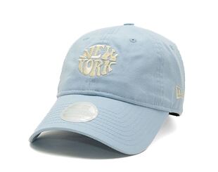 Dámská kšiltovka New Era - 9TWENTY Summer City - New York - Pastel Blue / Off White