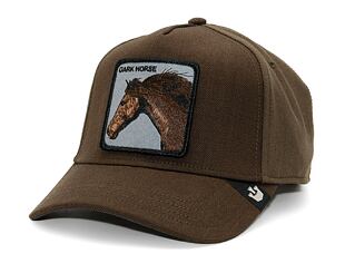 Kšiltovka Goorin - Trucker - Dark Horse Field 100 - Brown