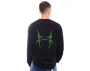 Triko s dlouhým rukávem Karl Kani - Small Signature Tribal LS - Black