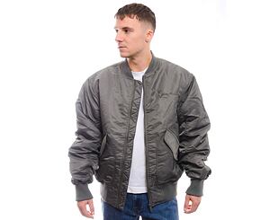 Bunda Karl Kani Small Signature Distressed Bomber Jacket anthracite