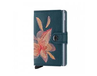 Peněženka Secrid Miniwallet Stitched Magnolia Petrolio