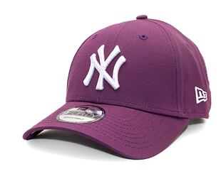 Kšiltovka New Era - 9FORTY MLB League Essential - NY Yankees - Purple / White