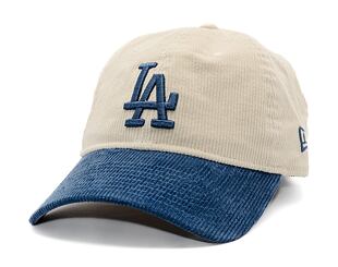 Kšiltovka New Era - MLB Cord 9TWENTY - LA Dodgers - Cream / Dark Royal