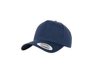 Kšiltovka Yupoong 5-Panel Curved Classic Snapback navy