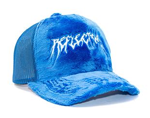 Kšiltovka Reflection Luxury Fuzzy Trucker Laguna Blue