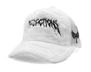 Kšiltovka Reflection Luxury Fuzzy Trucker - White / Black