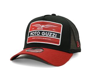 Kšiltovka New Era - 9FORTY Trucker Graphic Patch - Moto Guzzi - Scarlet