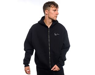 Mikina Karl Kani  Chest Signature Essential Zip Hoodie black