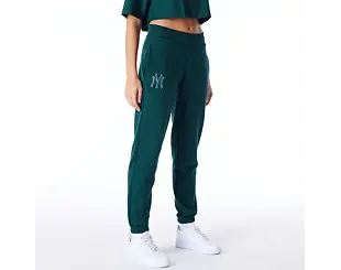 Dámské tepláky New Era - Diamante Joggers - NY Yankees - Dark Green