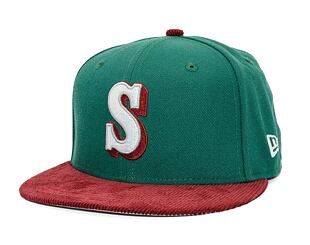 Kšiltovka New Era - 59FIFTY MLB Contrast Cord - Seattle Mariners - Green