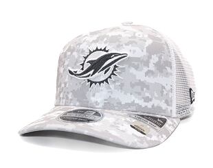 Kšiltovka New Era - NFL24 9SEVENTY Stretch-Snap - Miami Dolphins