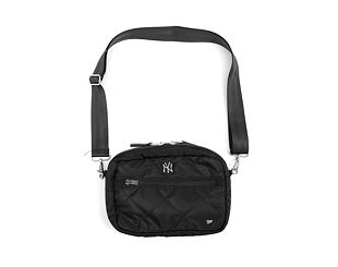 Ledvinka New Era - MLB Quilted Camera Bag - NY Yankees - Black / Silver