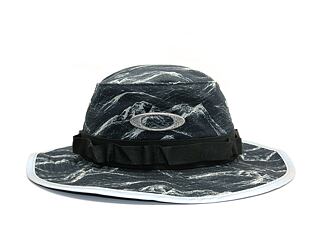 Klobouk Oakley - Field Boonie Hat - Aop Mountain Black Cement