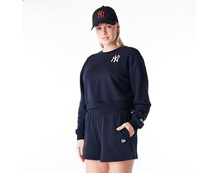 Dámská Mikina New Era - MLB Essential Crewneck - NY Yankees - Black / White