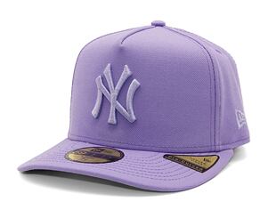 Kšiltovka New Era - MLB Color Pack 59FIFTY A-Frame - NY Yankees - Purple