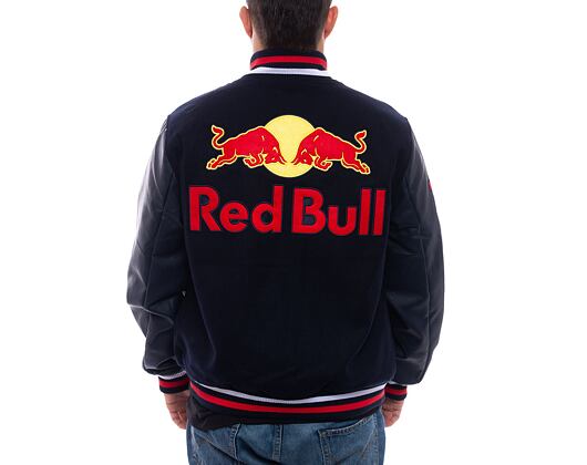 Bunda New Era Varsity Jacket Red Bull F1 - Night Sky Blue