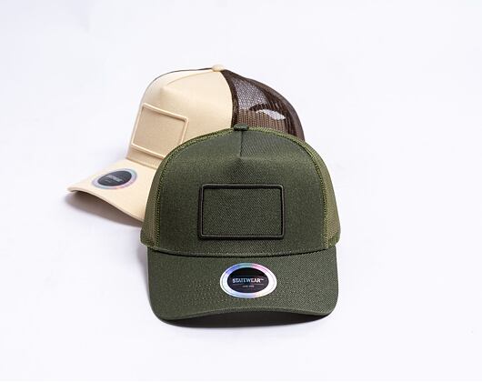 Kšiltovka Statewear Walter Trucker Army Green