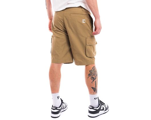 Kraťasy Karl Kani Retro Washed Cargo Shorts sand