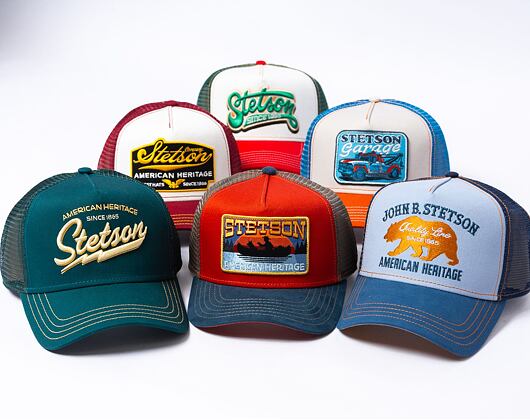 Kšiltovka Stetson Trucker Cap American Heritage Classic 4